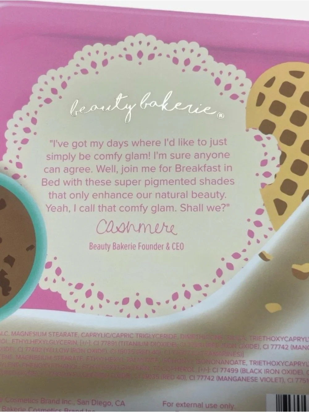 Beauty Bakerie Breakfast in Bed Eyeshadow Set